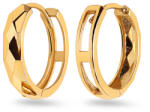 Heratis Forever Arany fülbevaló gyűrű 1, 5 cm-es mintával IZ25076
