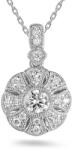 Heratis Forever Fehérarany gyémánt medál Virág 0.420 ct IZBR1155AP