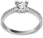 Heratis Forever Mogyoróbarna fehérarany eljegyzési gyűrű IZ25939