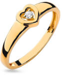 Heratis Forever Gyűrű gyémánt szívvel 0, 040 ct BSBR003
