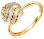 Heratis Forever Arany gyűrű gyönggyel és gyémántokkal 0.030 ct Chloris IZBR560
