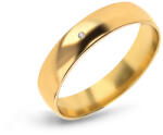 Heratis Forever Női karikagyűrű gyémánttal 0, 002 ct, szélessége 4 mm CSOB02BR