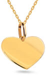 Heratis Forever Medál arany szív alakú, 16mm széles medál IZ15099B