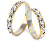 Heratis Forever Jegygyűrű szegecses mintával szélessége 3 mm STOB303