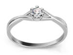 Heratis Forever Zaina fehérarany gyémánt eljegyzési gyűrű, 14K CSBR11A