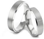 Heratis Forever Jegygyűrű gyémántokkal 0, 030 ct, szélessége 5 mm STOBR268