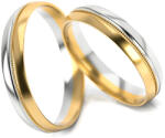 Heratis Forever Jegygyűrű kétszínű arany szélessége 3 - 5 mm STOB253V