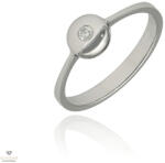 Újvilág Kollekció Fehér arany gyűrű 53-as méret - 535E