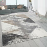  Pasztell vintage stílusú szőnyeg - bézs és szürke 200x290 cm