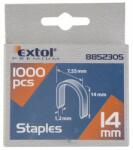 EXTOL PREMIUM Tűzőkapocs, 14 mm, 7, 55 x 0, 52 x 1, 2 mm, 1000 db 8852305 (8852305)