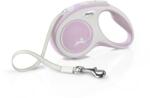 flexi New Comfort lesa automata cu banda pentru caini, roze, marimea S, 5 m