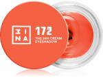 3INA The 24H Cream Eyeshadow krémes szemhéjfestékek árnyalat 172 - Electric Orange 3 ml