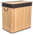 G21 szennyeskosár 150 l elválasztóval, bambusz barna kosárral (KPG21BAM2NB)