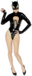 Black Level Black Velvets - hosszúujjú Batwoman body (fekete) - szexshop