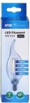 Iris Lighting Filament Bulb Longtip E14 FLCT35 4W/3000K/360lm aranyszínű gyertya LED fényforrás (ILBLE14FLCT354W3000K) (ILBLE14FLCT354W3000K)