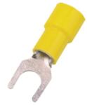 Weidmüller Villás saru kúpos kábelbemenet 4-6mm2 6M/csavar villás-alakú PVC sárga réz LIS 6M6 V Weidmüller (9200430000)