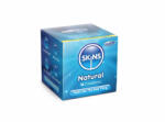 Skins - Natural, 16 db-os óvszer készlet, latex, átlátszó