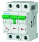 Eaton Kismegszakító 3P 6A C-jelleg 400V AC 10kA/60898 PL7-C6/3 EATON (263406)