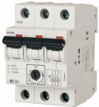 Eaton Motorvédő kapcsoló sorolható 3P 6.3-10A-hő 10kA tokozott mágneses csavaros Z-MS-10/3 EATON (M248411)