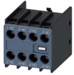 Siemens Segédérintkező blokk homlokoldali 3RH(T)2--höz 3z 1ny 6A/AC15/230V csavaros SIRIUS SIEMENS (3RH2911-1HA31)