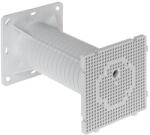 KOPOS Kiemelő készüléktartó hőszigetelésbe műanyag 119mmx 119mm 204mm szürke MDZ KOPOS (MDZ KB)