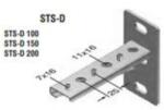 EAE STS-D 100 oldalfali tartó 2mm tüzih (T3007933)
