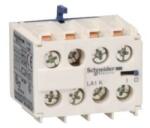 Schneider Electric Segédérintkező blokk K-hoz előlapra rádugható 4-ny 10A/AC15/230V csavaros TeSys LA1-K Schneider (LA1KN04)
