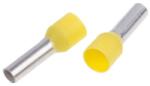 TRACON Érvéghüvely DIN-VDE szigetelt normál 1mm2 6mm sárga TRACON (E080)