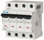Eaton Kismegszakító 4P 16A C-jelleg 230V AC 6kA/60898 PL6-C16/4 EATON (166519)