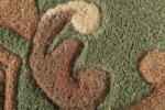 My carpet Fl. Aubusson Zöld 75X150 Szőnyeg (503119310714)