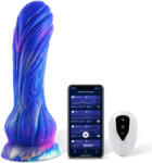 HISMITH WDA025-M Wildolo Silicone Vibrating Monster Dildo with App 24cm Blue-Purple Vibrator
