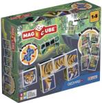 Geomag Магнитни кубчета Geomag - Животни от джунглата, 6 части (G145) - ozone