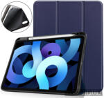 Cellect Apple iPad Air 4 2020 tablet tok toll tartóval, Kék (TABCASE-IPAD4PEN-BL)