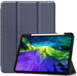 Cellect Apple iPad 11 2020 tablet tok toll tartóval, Kék (TABCASE-IPAD11PEN-BL)