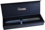 Pentel Rollertoll 0, 35mm, fém matt kék test, Pentel Energel Prémium BL25 (PENBL2507C)