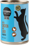 Cosma 12x100g Cosma Drink csirke & csirkemáj táplálékkiegészítő eledel macskáknak