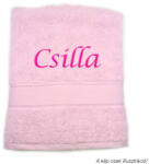 Jázmin Neves törölköző hímzett Csilla felirattal (TOR_114)