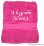 Jázmin Hímzett törölköző A legjobb feleség felirattal (TOR_18)