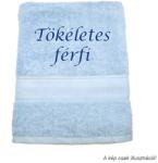 Jázmin Hímzett törölköző Tökéletes férfi felirattal (TOR_41)