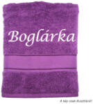 Jázmin Neves törölköző hímzett Boglárka felirattal (TOR_111)