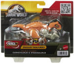Mattel Jurassic World Fierce Changers - Carnotaurus és Stegosaurus átalakítható játékfigura (HLP05_HLP07)