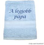 Jázmin Hímzett törölköző A legjobb papa felirattal (TOR_13)