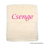 Jázmin Neves törölköző hímzett Csenge felirattal (TOR_113)