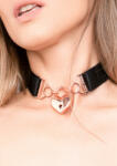 Kinky Diva Heart Diva Necklace Black
