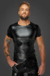 Noir Handmade H070 Wetlook T-Shirt with Snake Wetlook Sleeves XL