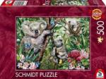 Schmidt Spiele 500 db-os puzzle - Cute Koala Family (59706) (59706)