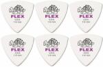 Dunlop 456R 1.14 Tortex Flex Triangle 6 Перце за китара (<![CDATA[456R114-6PACK-SET]]>)