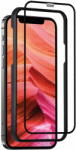 FIXED 3D Full-Cover edzett védőüveg applikátorral Apple iPhone 13/13 Pro készülékhez, fekete (FIXG3DA-723-BK) (FIXG3DA-723-BK)