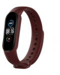 Techsuit Curea pentru Xiaomi Mi Band 5 / 5 NFC / 6 / 6 NFC / Amazfit Band 5 - Techsuit Watchband (W013) - Dark Red (KF238574) - pcone