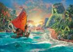Schmidt Spiele 58030 - Disney - Vaiana, Thomas Kinkade - 1000 db-os puzzle (58030)